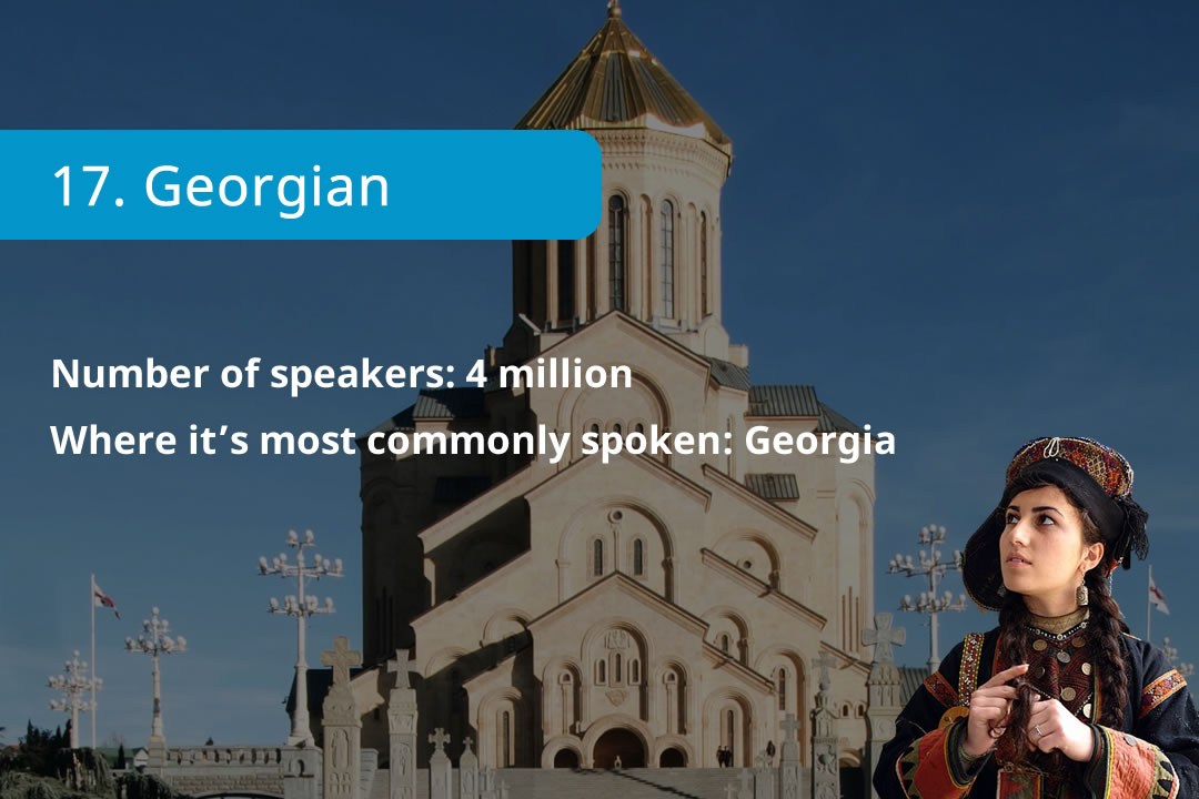 Transatlantic Translations Group 25 hardest languages to learn Georgian