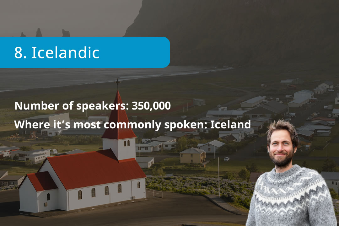 Transatlantic Translations Group 25 hardest languages to learn Icelandic