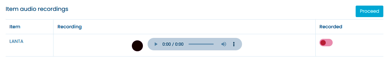 Record your brand names to hear how they sound in your chosen languages